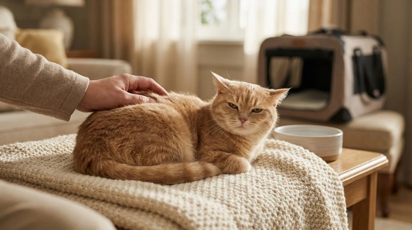 Chat qui vomit : causes, solutions et quand consulter en urgence